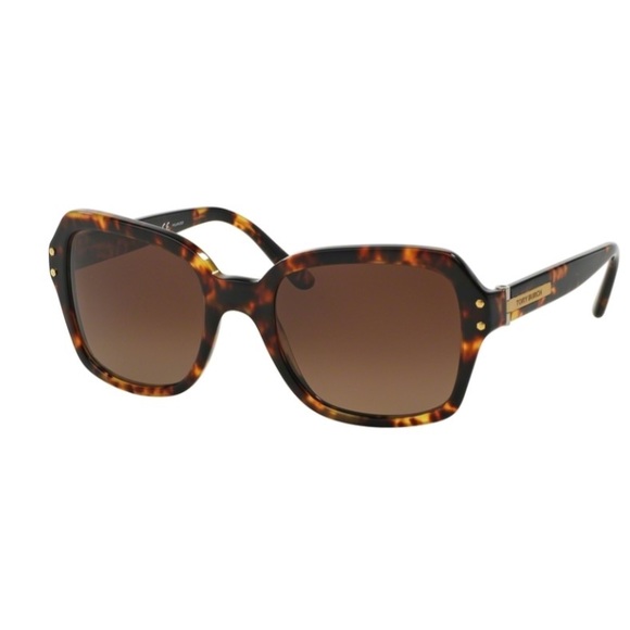 Tory Burch Accessories - Tory Burch Square TY 7082 Tortoise Sunglasses